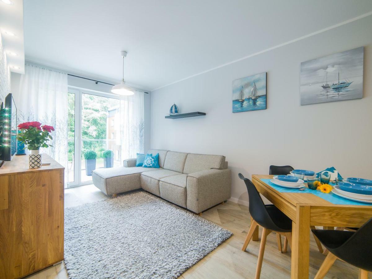 Apartament Turkusowy Apartment Устроне Морске Екстериор снимка