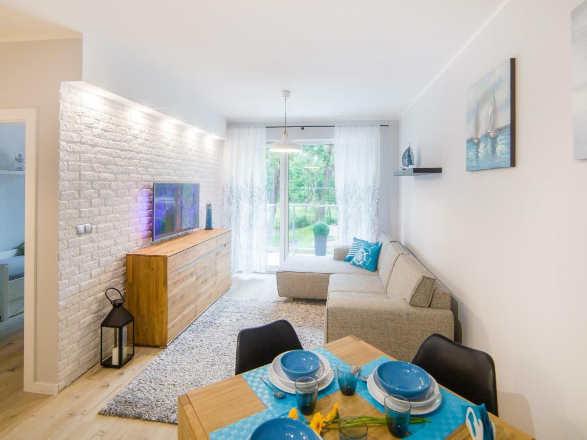 Apartament Turkusowy Apartment Устроне Морске Екстериор снимка