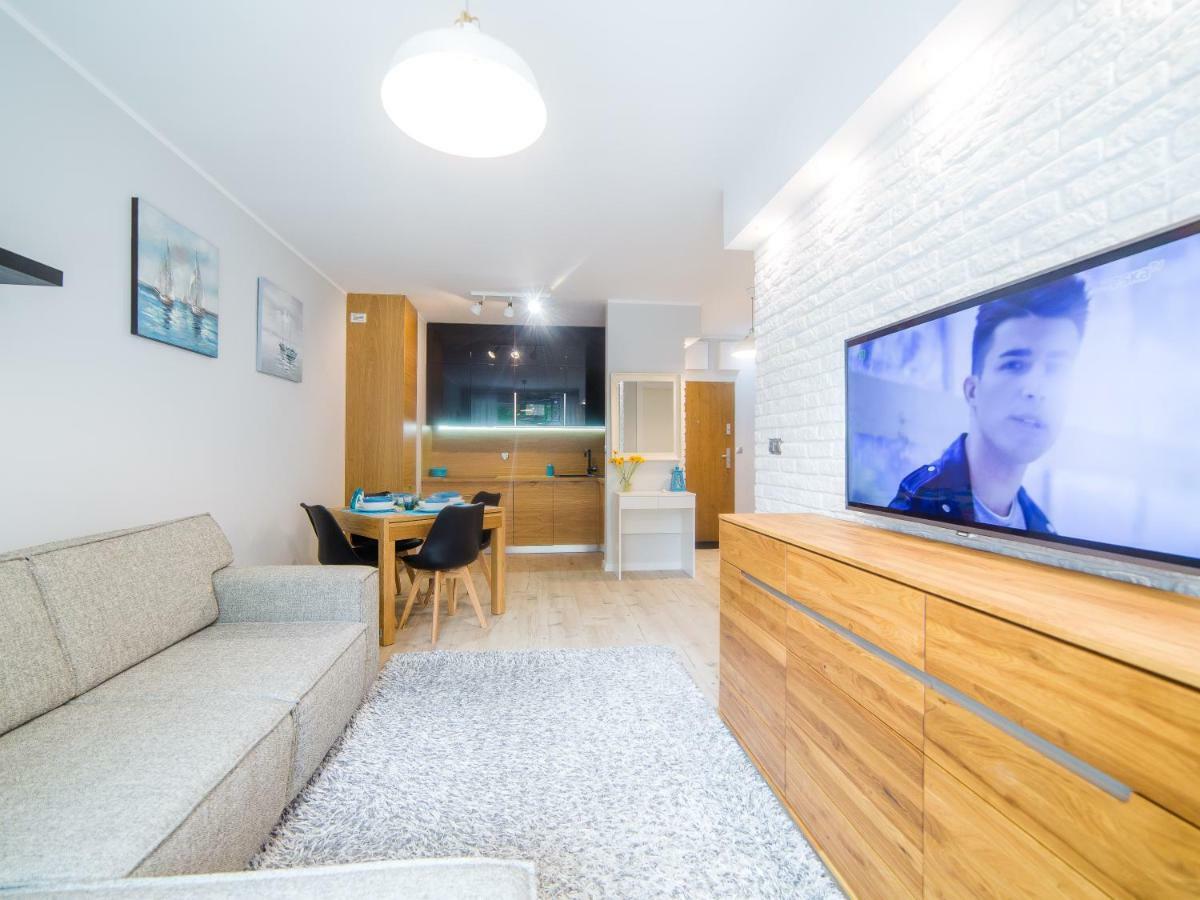 Apartament Turkusowy Apartment Устроне Морске Екстериор снимка