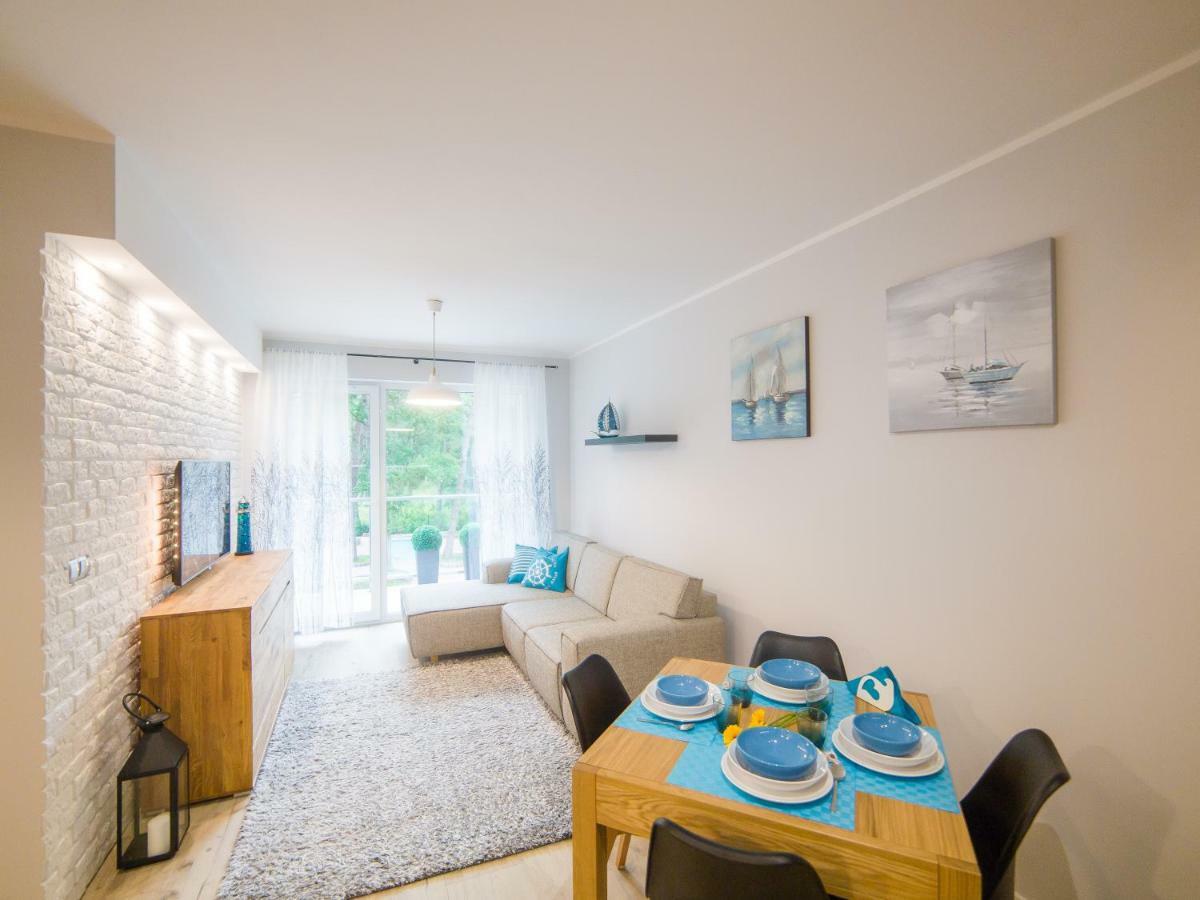 Apartament Turkusowy Apartment Устроне Морске Екстериор снимка
